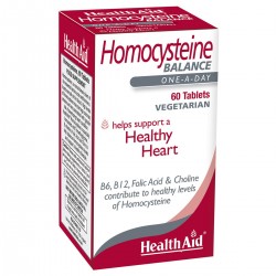 Health Aid Homocysteine Balance Συμπλήρωμα Διατροφής Για Εξισορρόπηση Των Επιπέδων Ομοκυστεΐνης Στο Αίμα 60tabs