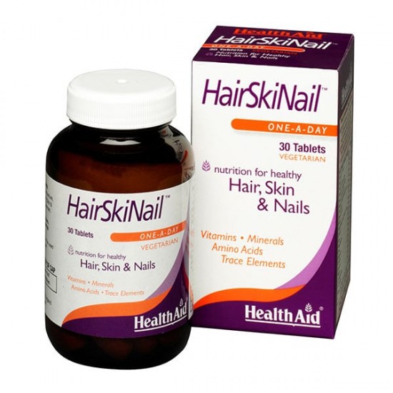 Health Aid Hair, Skin & Nails 30tabs