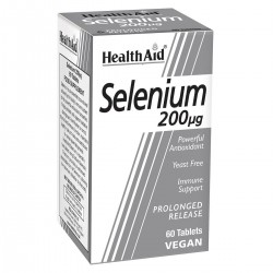 Health Aid SELENIUM 200μg 60tabs