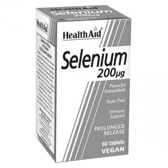 Health Aid SELENIUM 200μg 60tabs