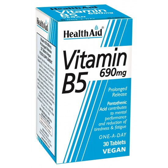 health aid vitamin B5 30tabs