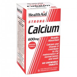 health-aid CALCIUM chewable 600mg 60tabs | heartpharmacy