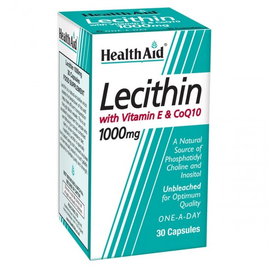 health-aid LECITHIN 1000 Co-Q-10 30s