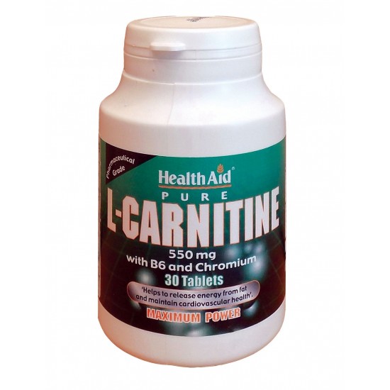 health aid L-CARNITINE 30tabs