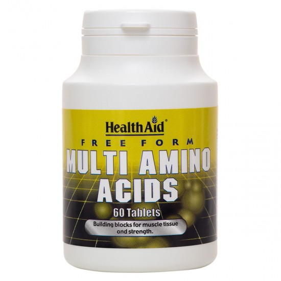 health aid multi amino acids 60tabs