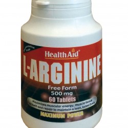 health aid L-ARGININE 60tabs