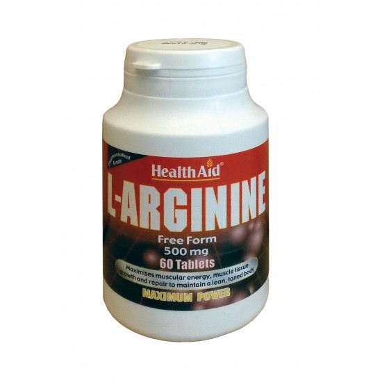 health aid L-ARGININE 60tabs