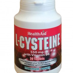 health aid L-CYSTEINE + VitB6 30tabs