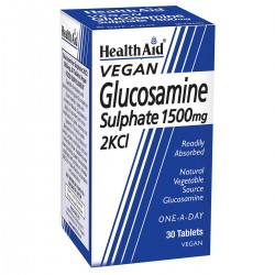 Health Aid Vegan Glucosamine Sulphate 1500mg 30tabs