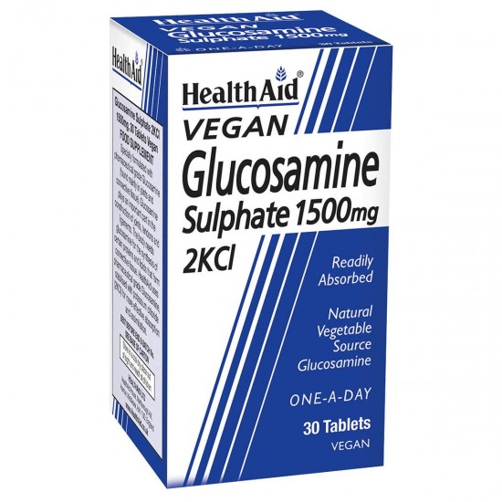 Health Aid Vegan Glucosamine Sulphate 1500mg 30tabs