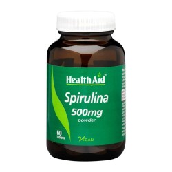 Health Aid Spirulina 500mg 60tabs