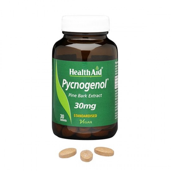 Health Aid Pycnogenol 30mg 30 tabs