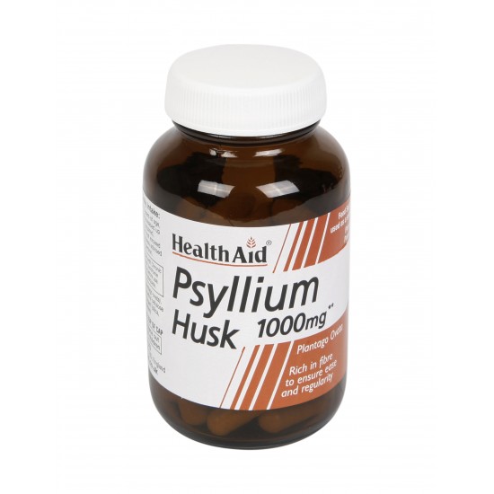 Health Aid PSYLLIUM 1000mg 60caps