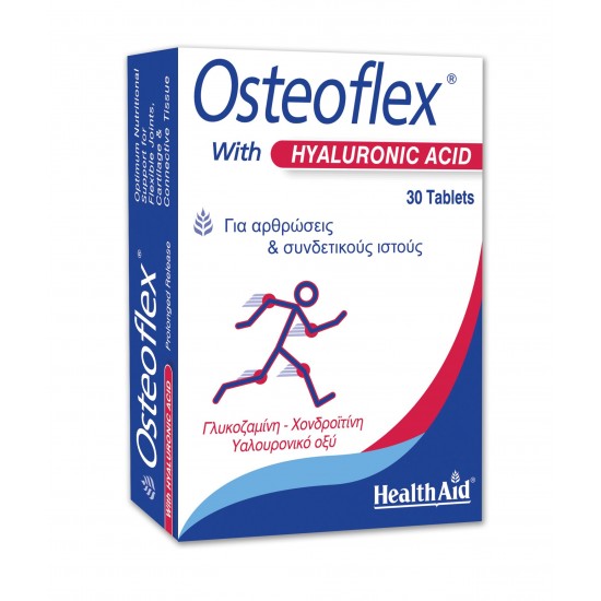 Health Aid Osteoflex with Hyaluronic Acid 30tabs