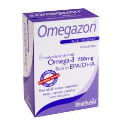 Health Aid OMEGAZON 750 mg 60 κάψουλες