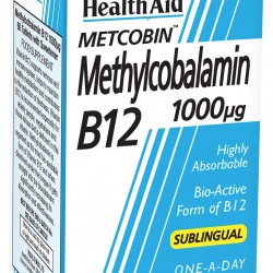 health aid metcobin B12 1000μg 60tabs