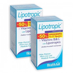 HEALTH AID LIPOTROPIC 60's  - 50% 2nd PACK