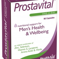 Health Aid – Prostavital Φυτικός Συνδυασμός με Βιταμίνες, Μέταλλα και Αμινοξέα για τον Προστάτη 90 κάψουλες