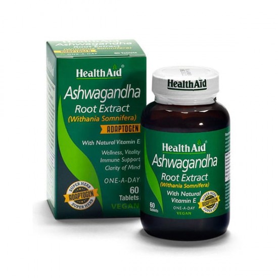 Health Aid Ashwagandha Root Extract 60tabs