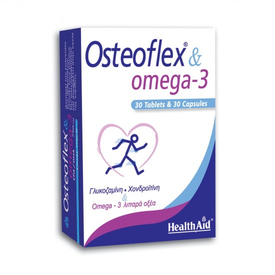 Health Aid Osteoflex & Omega 3 30caps & 30tabs