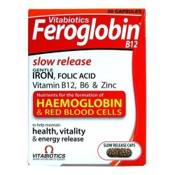 VITABIOTICS FEROGLOBIN SLOW RELEASE 30 CAPS