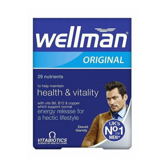 VITABIOTICS WELLMAN ORIGINAL 30 TABS