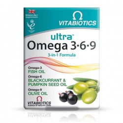 VITABIOTICS ULTRA OMEGA-3-6-9 60CAPS