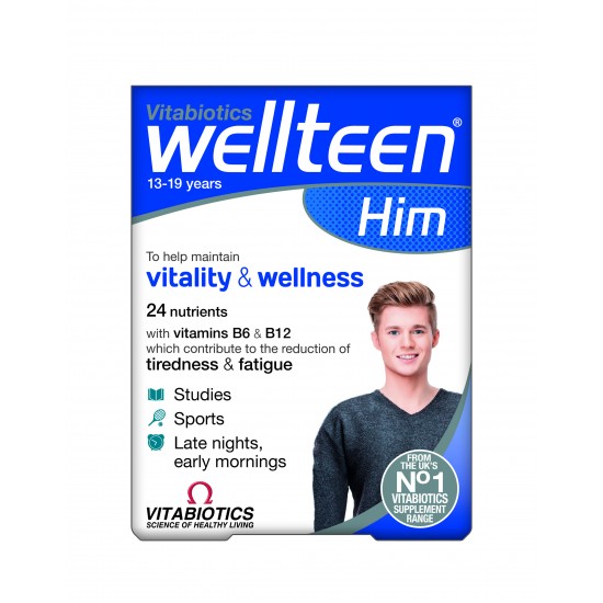 VITABIOTICS WELLTEEN HIM 30 TABS