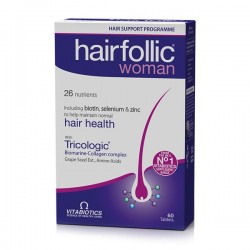 VITABIOTICS HAIRFOLIC WOMAN 60TABS