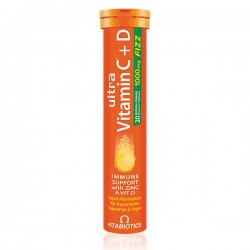 VITABIOTICS ULTRA VITAMIN C+D FIZZ 1000mg C/400 IU D3 20TABS