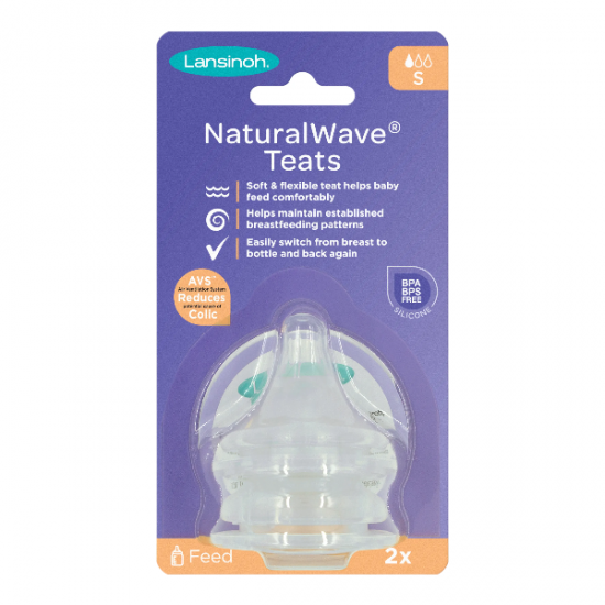 LANSINOH ΘΗΛΕΣ NATURALWAVE ΑΡΓΗΣ ΡΟΗΣ (x2)