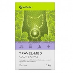 AGAN TRAVEL MED COLON BALANCE 10 VEGICAPS