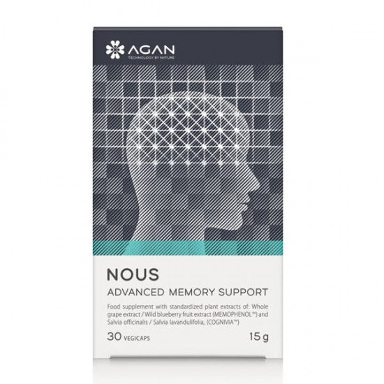 AGAN NOUS ADVANCED MEMORY SUPPORT 30CAPS