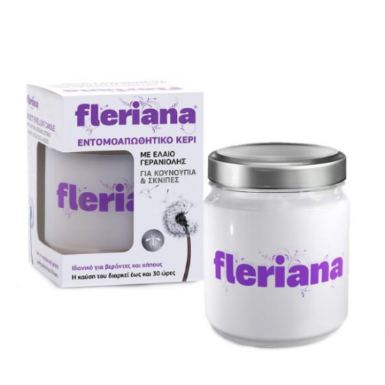 Power Health Fleriana Εντομοαπωθητικό Κερί 130gr