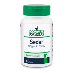 Doctor's Formulas Sedar 600mg Αγχολυτική Ισχυρή Φόρμουλα για την αντιμετώπιση της Αϋπνίας 60 tabs