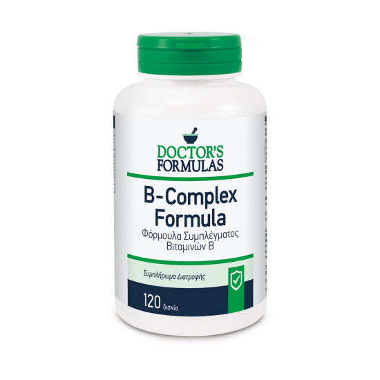 Doctor's Formulas Vitamin B Compex Φόρμουλα Συμπλέγματος Βιταμινών B 120 caps