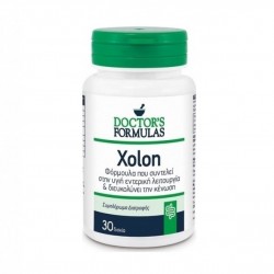 Doctor's Formulas Xolon 750mg Δραστική Φυτική Φόρμουλα για την καταπολέμηση της Δυσκοιλιότητας, 30 tabs