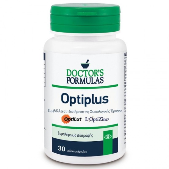 Doctor's Formulas Optiplus Συμπλήρωμα Διατροφής για τη Διατήρηση Φυσιολογικής Όρασης 30 caps