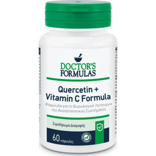 Doctor's Formulas Quercetin & Vitamin C Formula Συμπλήρωμα Διατροφής με Βιταμίνη C & Κερσετίνη 60caps