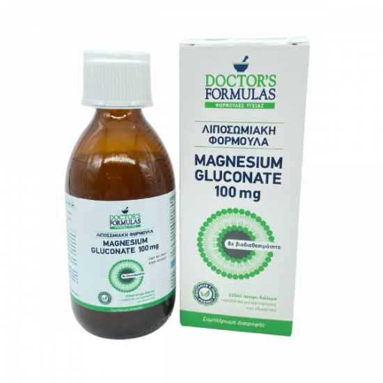 Doctor's Formulas Magnesium Gluconate Λιποσωμιακή Φόρμουλα με Μαγνήσιο 225ml