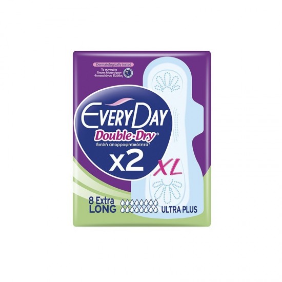 EVERYDAY HYPERDRY DOUBLE DRY EXTRA LONG 8