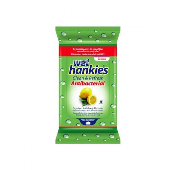 WET HANKIES 15 LEMON