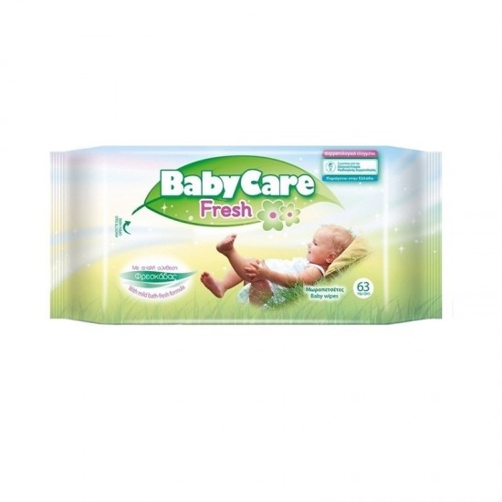 BABYCARE ΜΩΡ/ΤΕΣ FRESH (PURE) REFILL 63PCS