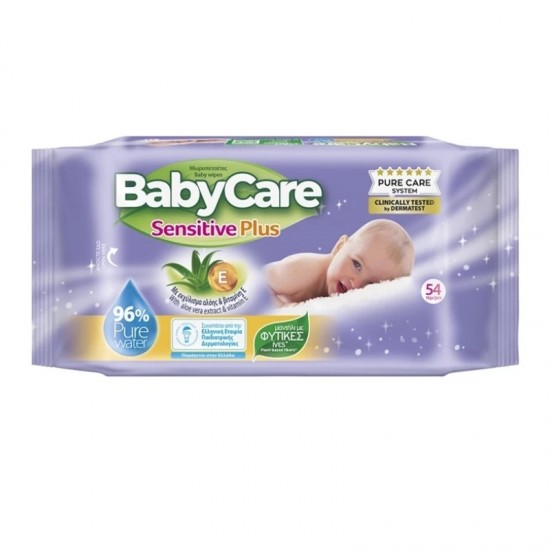 BABY CARE SENSITIVE PLUS 54ΤΜΧ