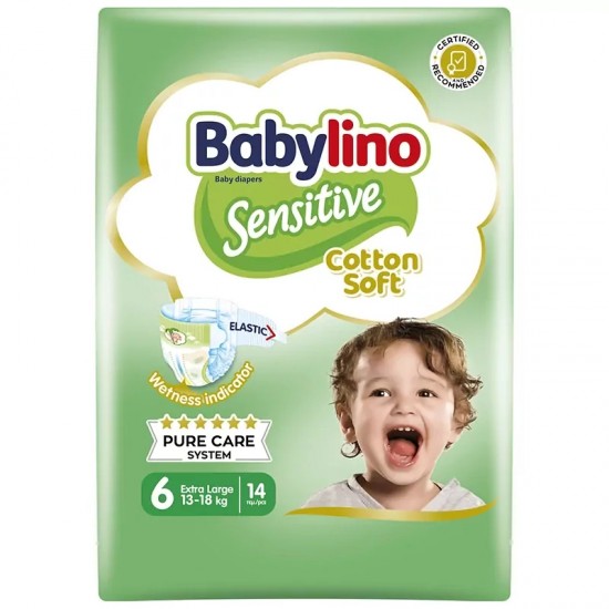 BABYLINO SENSITIVE No6 15-30/15 EXTRA LARGE