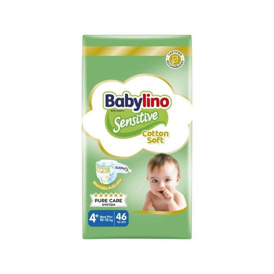 BABYLINO ΠΑΝΕΣ SENSITIVE ECONOMY No4+ 10-15KG / 46T