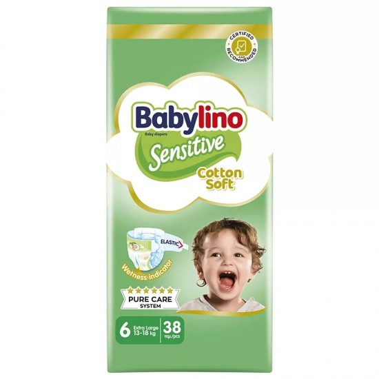 BABYLINO SENSITIVE No6 15-30/40 EXTRA LARGE