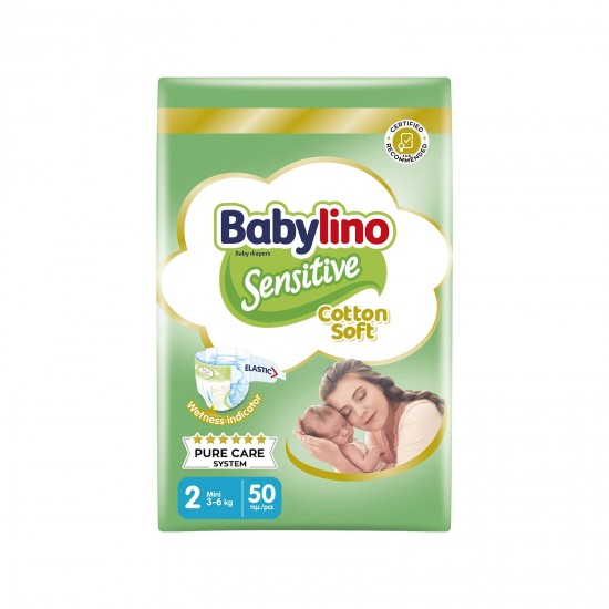 BABYLINO ΠΑΝΕΣ SENSITIVE ECONOMY No2 3-6KG / 50T