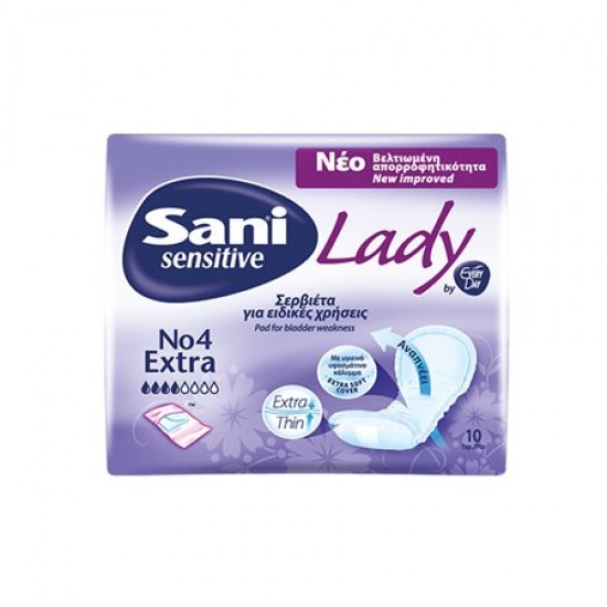 SANI LADY SENSITIVE EXTRA/10