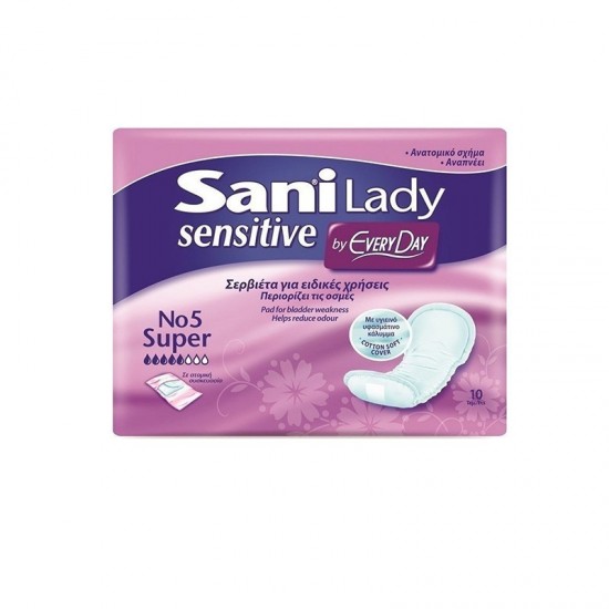 SANI LADY SENSITIVE SUPER/10